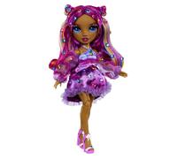Rainbow High Poupée mannequin Be Dazzling Noemie Violette 28 cm - Pierres précieuses scintillantes