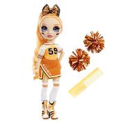 Rainbow High Poupée Mannequin Majorette. Vêtements élégants et pompons. Poppy Rowan, Poupée Thème Orange. Rainbow High Serie, cadeau parfait pour les filles de 6 ans et plus