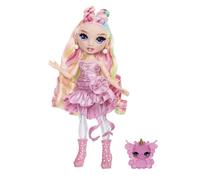 RAINBOW HIGH Rainbow Shimmers avec Slime - Bella, Rose - Poupée Mannequin de 28 cm, avec Un Kit de Slime et Un Lama de Compagnie, Convient aux Enfants de 4 Ans et Plus