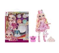 RAINBOW HIGH Rainbow Shimmers avec Slime - Bella, Rose - Poupée Mannequin de 28 cm, avec Un Kit de Slime et Un Lama de Compagnie, Convient aux Enfants de 4 Ans et Plus