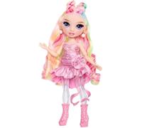 RAINBOW HIGH Rainbow Shimmers avec Slime - Bella, Rose - Poupée Mannequin de 28 cm, avec Un Kit de Slime et Un Lama de Compagnie, Convient aux Enfants de 4 Ans et Plus