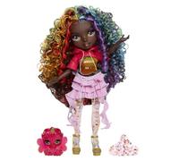 RAINBOW HIGH Rainbow Shimmers avec Slime - Iris - Poupée Mannequin de 28 cm, avec Un Kit de Slime et Un Caméléon de Compagnie, Convient aux Enfants de 4 Ans et Plus
