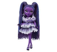 Rainbow High S3 Shadow High - Poupée 27 Cm Monica Verbena (Violet Foncé) - 1 Tenue + Accessoires Et Support Pour Poupée