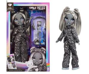 RAINBOW HIGH Shadow High Girl's Night - Luna Madison - Poupée Mannequin en camaïeu de Gris, 28 cm, avec Accessoires et Peigne - Collectionneurs et Enfants dès 4 Ans