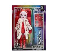 RAINBOW HIGH Shadow High Series 3 - Rosie - Poupée Mannequin Rouge - Tenue à la Mode, Cheveux Extra Longs et + de 10 Accessoires de Jeu Colorés - Enfants de 4 à 12 Ans et Collectionneurs