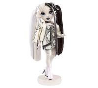 RAINBOW HIGH Shadow High Series - Heather Grayson - Poupée Mannequin en Teinte De Gris avec des Cheveux Blancs Et Noirs, 2 Tenues De Créateur Et des Accessoires - Ã€ Collectionner - 6 Ans Et +