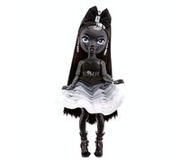 RAINBOW HIGH Shadow High Series - Shanelle Onyx - Poupée Mannequin en Teinte de Gris avec Cheveux Noirs Raides, 2 Tenues de Créateur et Accessoires - À Collectionner - 6 Ans et +
