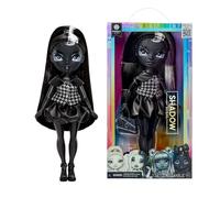 Rainbow High Poupée mannequin Shanelle Onyx 28 cm Cheveux et tenue noirs, sac à main, 4-10 ans