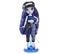 RAINBOW HIGH Shadow Vision Neon Shadow - UMA Van HOOSE - Poupée Mannequin Bleu Néon avec des Tenues À Assortir & Accessoires De Rock - 6 Ans +.