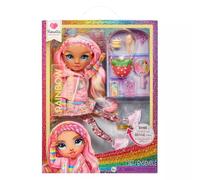 RAINBOW HIGH Sparkle and Shine - Rosetta (Rose) - Poupée Mannequin de 28 cm avec des Paillettes Liquides dans Les Jambes, Secouez pour Les Voir Scintiller, Idéal pour Les Enfants de 4 à 12 Ans