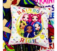 Rainbow High Sparkle Square Cushion Rainbow High 40x40cm Unisex