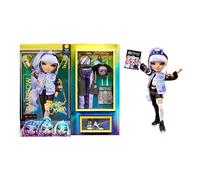 RAINBOW HIGH Vision Royal Three K-Pop Poupée Mannequin - Tessa Park - avec 2 Tenues de Mode à Assortir avec 1 Casque avec Micro et Accessoires du Groupe - 6 Ans Plus