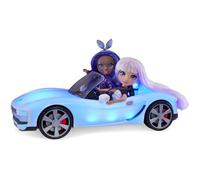 Rainbow High Voiture Color Change - Cabriolet - S'illumine de 6 couleurs - Roues, ceinture et volant fonctionnels