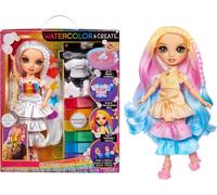 Rainbow High WATERCOLOR Poupée De Mode Yeux MARRONS Peintures Lavables MGA