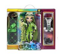 Rainbow High Winter Break Jade Hunter - Poupée Mannequin en Vert avec 2 Tenues, équipement d’Hiver & Socle - Contient 1 Snowboard, des Patins, Accessoires & + - Cadeau à Collectionner, 6 Ans +