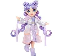 Rainbow High - Winter Wonderland - 1 poupée mannequin (Violet) de 27cm - 1 tenue magique et accessoires - Bonhomme de neige a créer