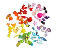 Rainbow I Spy Lot de 10 bijoux de chaque couleur 1-3 cm