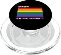 Rainbow is My Favorite Palette de Couleurs PopSockets PopGrip pour MagSafe