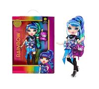 Rainbow Junior High Special Edition - Holly DE-VIOUS - Poupée Mannequin Articulée Bleue et Verte de 22,86 cm avec Accessoires et Sac à Dos Souple - Superbe Cadeau pour Les Enfants de 4 à 12 Ans