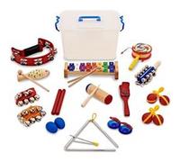 Rainbow KS1, Ensemble de 15 Percussions pour Salle de Classe par Gear4music