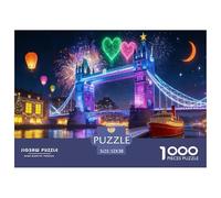 Rainbow Light by The Water Puzzle 1000 Pièces Adultes intéressant Puzzles 1000 Pièce Défi Jouet Décor À La Maison 52x38cm/1000pcs