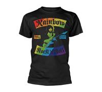 RAINBOW - LONG LIVE RNR RAINBOW BLACK T-Shirt XX-Large