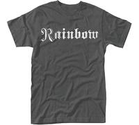 Rainbow Long Live Rock N Roll Ritchiemore Tee T Shirt Mens Unisex Black XL