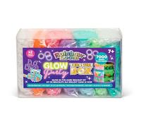 Rainbow Loom® Treasure Box Glow in The Dark Edition Lot de 7 000 élastiques phosphorescents 2 métiers à tisser et créer de beaux bracelets en caoutchouc pour enfants à partir de 7 ans