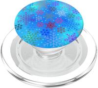 Rainbow Magic Flocons de Neige dansants Formes Mania PopSockets PopGrip pour MagSafe
