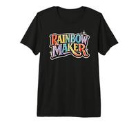 Rainbow Maker Cadeau drôle d'artiste de vitrail T-Shirt Haut de Gamme