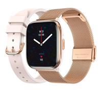 Rainbow Nano - Montre Connectée Femme Amoled 1.83"" Or Rose - Appel Bluetooth/Sans Fil & Capteurs Santé - Modes Sport Avec C[YS193]