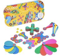 Rainbow Pack CLIXO - GIPSY TOYS - Jeu de Construction Magnétique, Flexible, Durable et Imaginatif - 42 pcs - Dès 4 ans