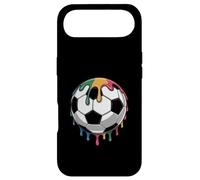 Rainbow Paint Ballon de Football coloré Coque pour iPhone Air