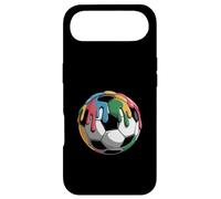 Rainbow Paint Ballon de Football coloré Coque pour iPhone Air