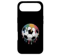 Rainbow Paint Ballon de Football coloré Coque pour iPhone Air