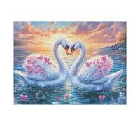 Rainbow Phénix enflammé 500 Pièces Puzzle Créatif en Carton Anti-Déchirure Haute Densité Difficulté Moyenne Activité Manuelle Loisir Créatif Cadeau Anniversaire 500 PCS