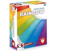 Piatnik Rainbow Jeu de Cartes Multicolores adapté au daltonisme Jeu de Cartes épuré et coloré pour 2 Joueurs Jeu de Cartes à partir de 7 Ans Jeu de Cartes avec pioche Recto/Verso 7245