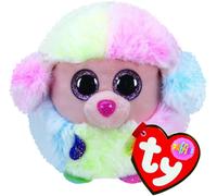Rainbow Pudel Beanie Balls, environ 10 cm