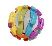 Rainbow Puzzle Ball Toy - Jeu coloré Press & Build | Jouet de développement du Cerveau Assembly pour | Puzzle d'entraînement logique | Jouet de Voyage educativ
