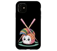 Rainbow Roll Rebel Sushi Kawaii Punk Coque pour iPhone 11