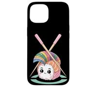 Rainbow Roll Rebel Sushi Kawaii Punk Coque pour iPhone 15