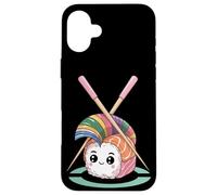 Rainbow Roll Rebel Sushi Kawaii Punk Coque pour iPhone 16 Plus