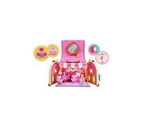 Rainbow Ruby - Licence Mini Univers - Vanity Salon de Beauté - Salon de Beauté Complet - Jouet avec Accessoires, Meubles et Figurine Ruby inclus