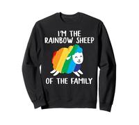 Rainbow Sheep Queer Lesbian Gay CSD Pride Party Wear LGBT Sweatshirt