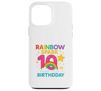 Rainbow Shine Ten Birthday Coque pour iPhone 13 Pro Max