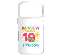 Rainbow Shine Ten Birthday Coque pour iPhone 17 Pro