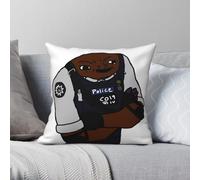 Rainbow Six Brainlet Clash Taie d'oreiller carrée Polyester Lin Velours Imprimé Fermeture Éclair Décor Voiture Housse de coussin