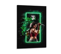 Rainbow Six Siege Caveira Elite Poster mural sur toile Décoration artistique pour chambre à coucher, salon, bureau Peinture moderne Décoration d'intérieur 20 x 30 cm