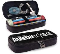 Rainbow-Six-Siege Trousse De Rangement Grande Capacité Avec Fermeture Éclair Pour L'école Et Le Bureau