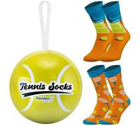Rainbow Socks - Chaussettes De Tennis Dans La Balle - Pour Les Amoureux De Sport, Un Cadeau Drôle Pour Les Fans De Tennis - 2 Paires - Taille 41-46